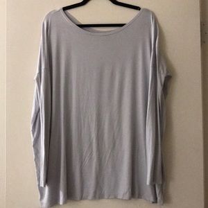 Light grey piko top